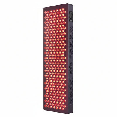 Red Light Therapy Panel Device – Full Body Panel, 630Nm 660Nm 810Nm 850Nm Red & near Infrared Light Therapy, 300 Quad Chip Leds, Brightness Control, Pulse Mode – ULTRA1500