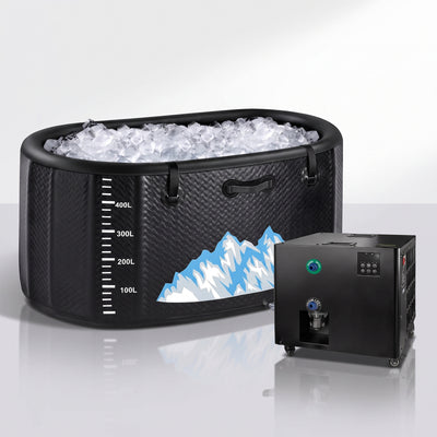 248-Gallon Inflatable Cold Plunge Tub with 1 HP WiFi Chiller