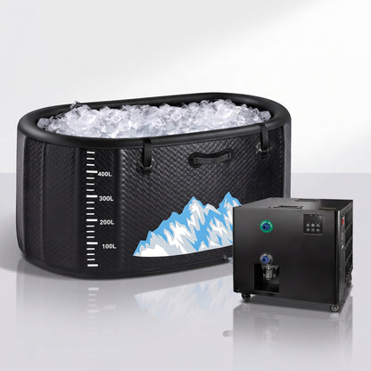248-Gallon Inflatable Cold Plunge Tub with 1 HP WiFi Chiller