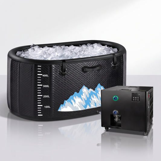248-Gallon Inflatable Cold Plunge Tub with 1 HP WiFi Chiller