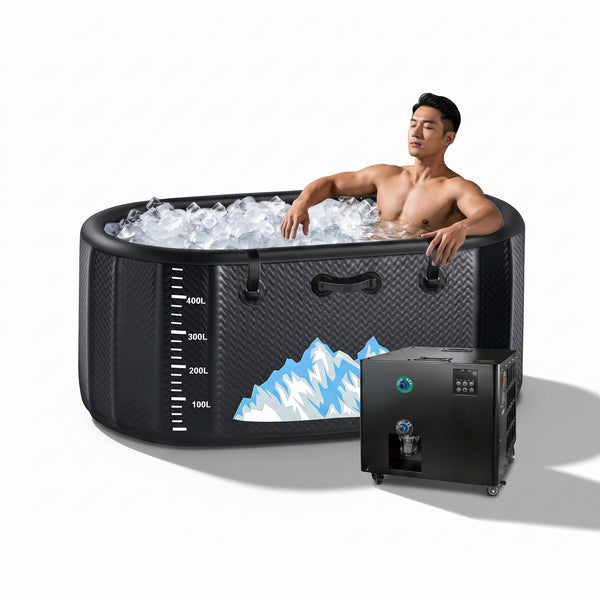 248-Gallon Inflatable Cold Plunge Tub with 1 HP WiFi Chiller