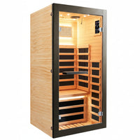 Infrared Sauna Built for Daily Wellness, Low EMF Far Infrared Heating, Compact Design, Starry Light Ceiling