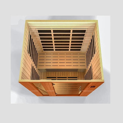 3-Person Low EMF Far Infrared Sauna in Canadian Hemlock Wood