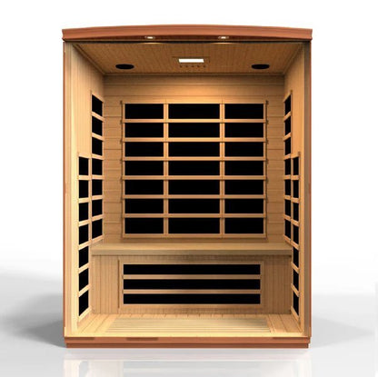 3-Person Low EMF Far Infrared Sauna in Canadian Hemlock Wood