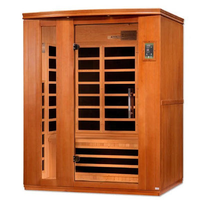 3-Person Low EMF Far Infrared Sauna in Canadian Hemlock Wood